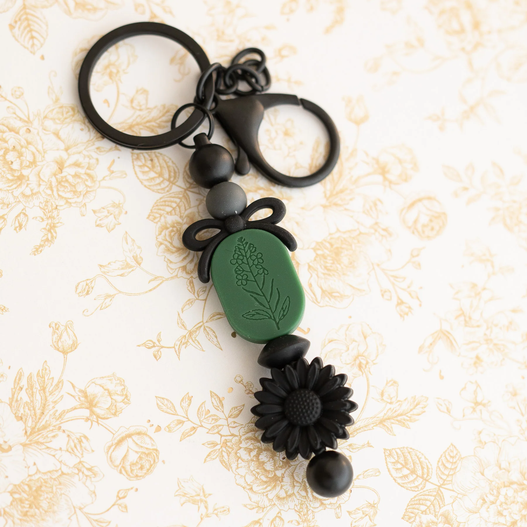 Midnight Meadow Keychain