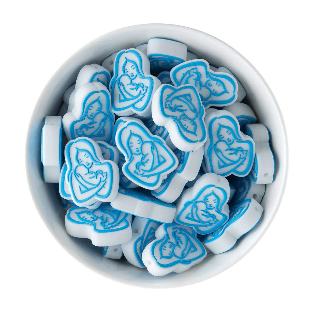 Mom & Baby Silicone Focal Beads