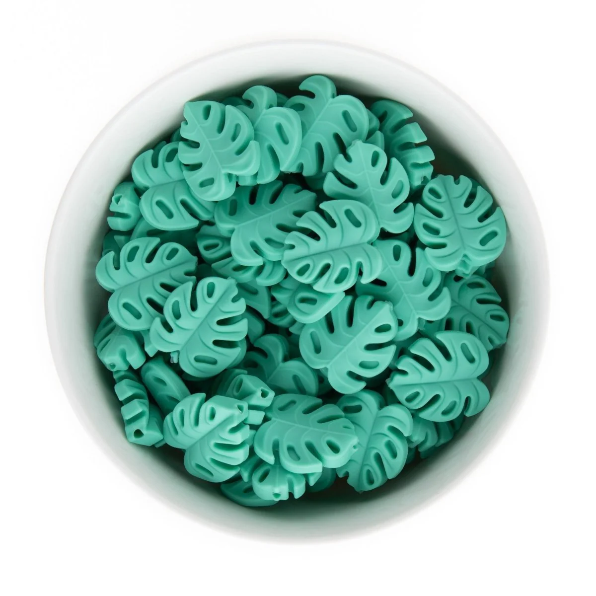Monstera Leaf Silicone Focal Beads - Image 6