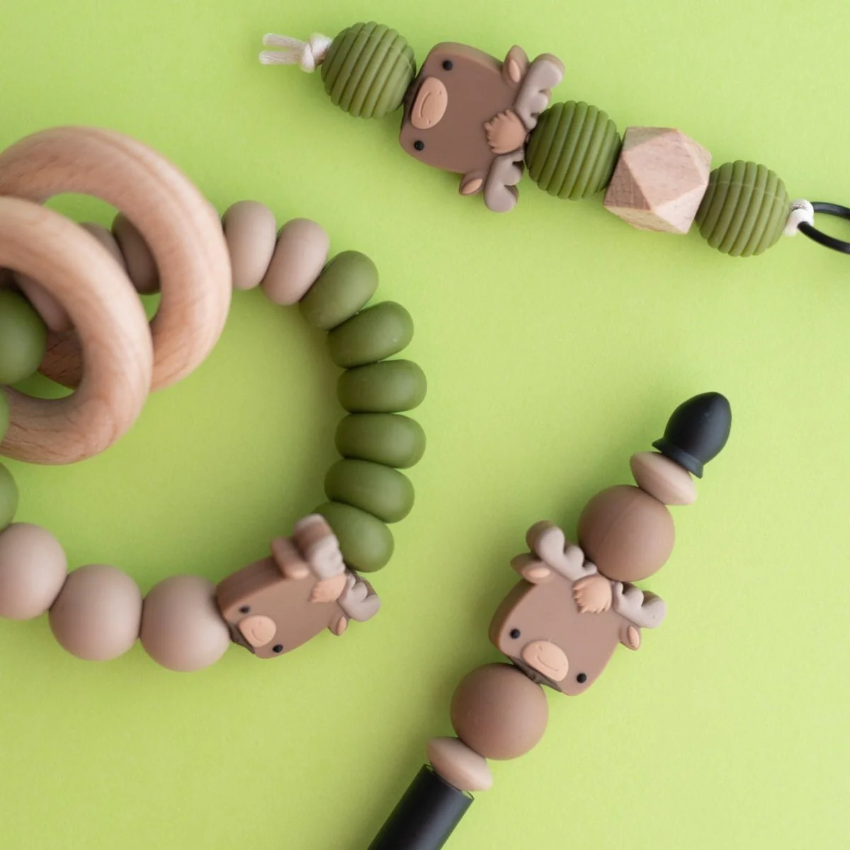Moose Silicone Focal Beads - Image 3