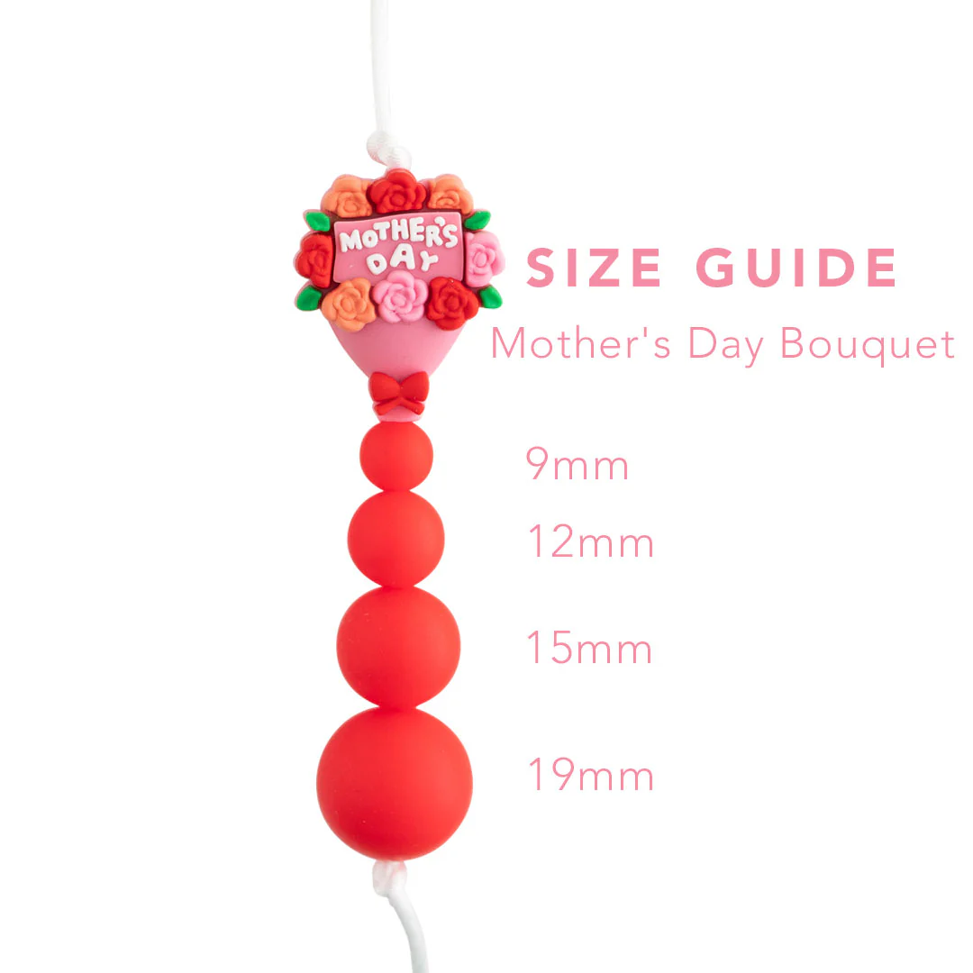 Mother's Day Bouquet Silicone Focal Beads - Image 2