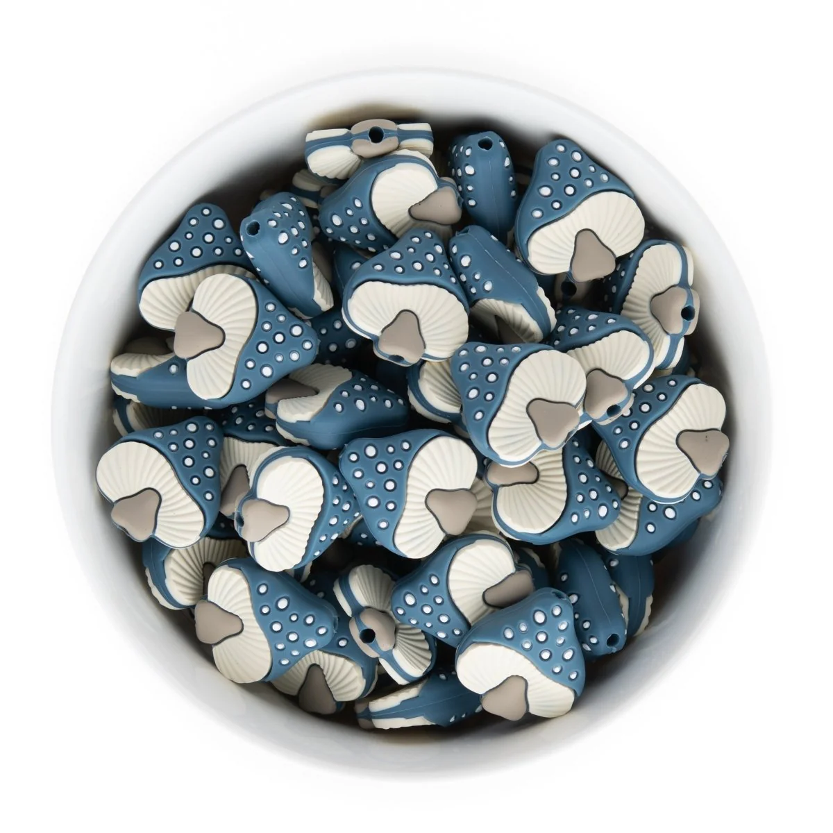Mushroom Silicone Focal Beads - Image 4