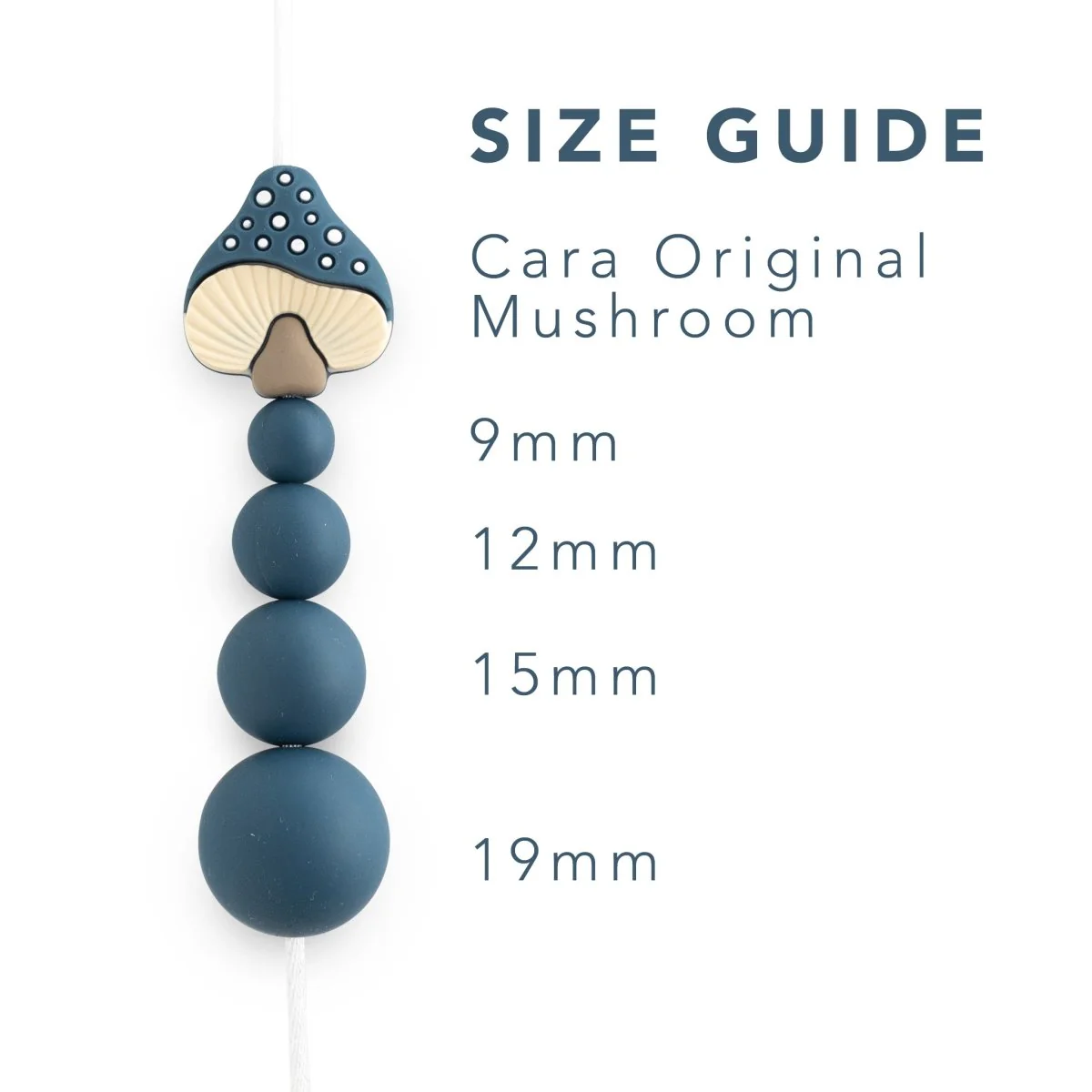 Mushroom Silicone Focal Beads - Image 5