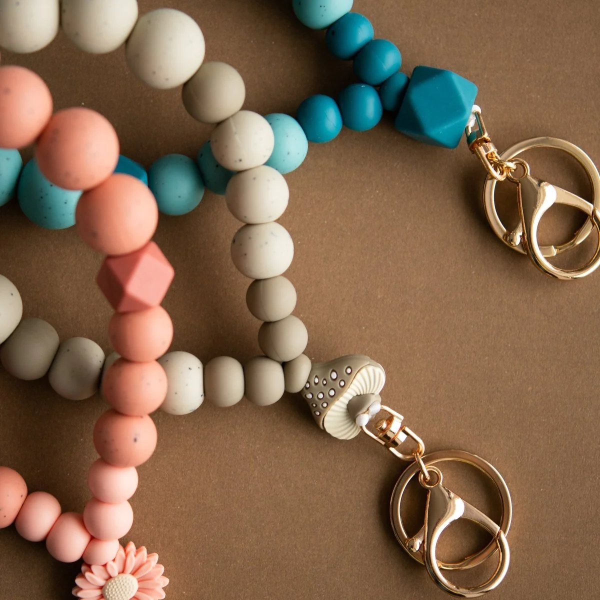 Mushroom Silicone Focal Beads - Image 6