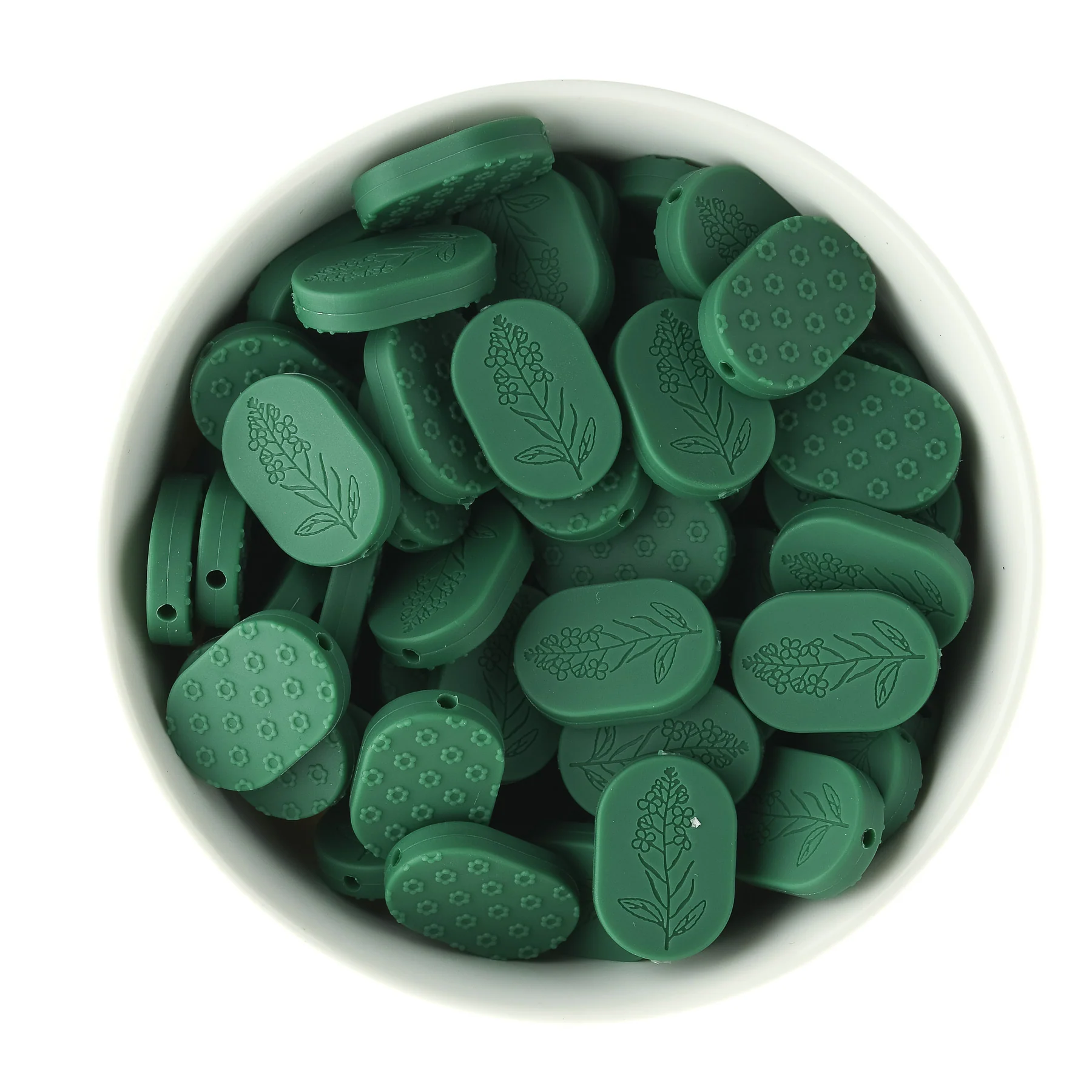 Mustard Seed Silicone Focal Beads - Image 4