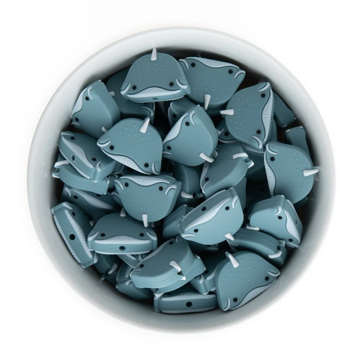 Narwhal Silicone Focal Beads