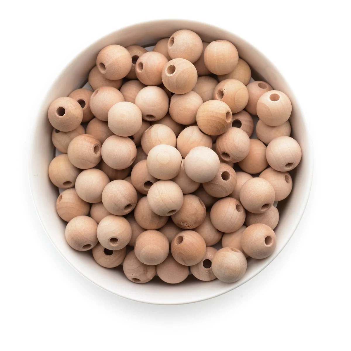 Round Maple Wood Beads - Image 4
