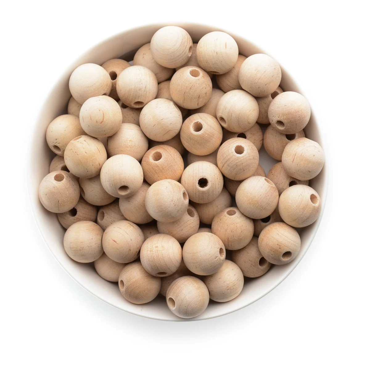 Round Maple Wood Beads - Image 5