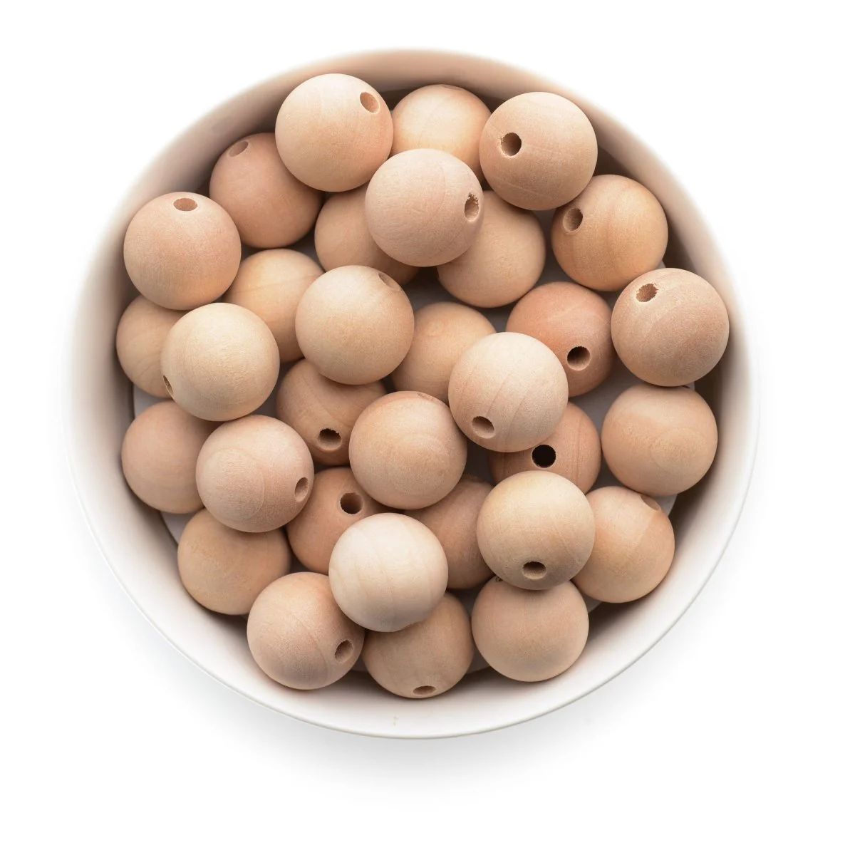 Round Maple Wood Beads - Image 6