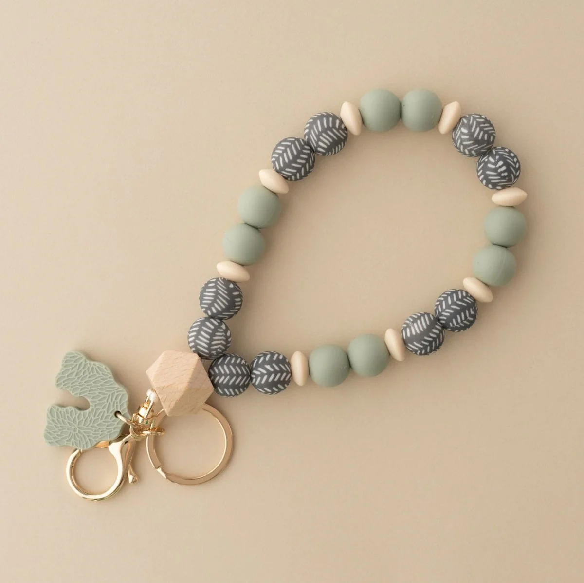Hexagon Beech Wood Beads - Image 7
