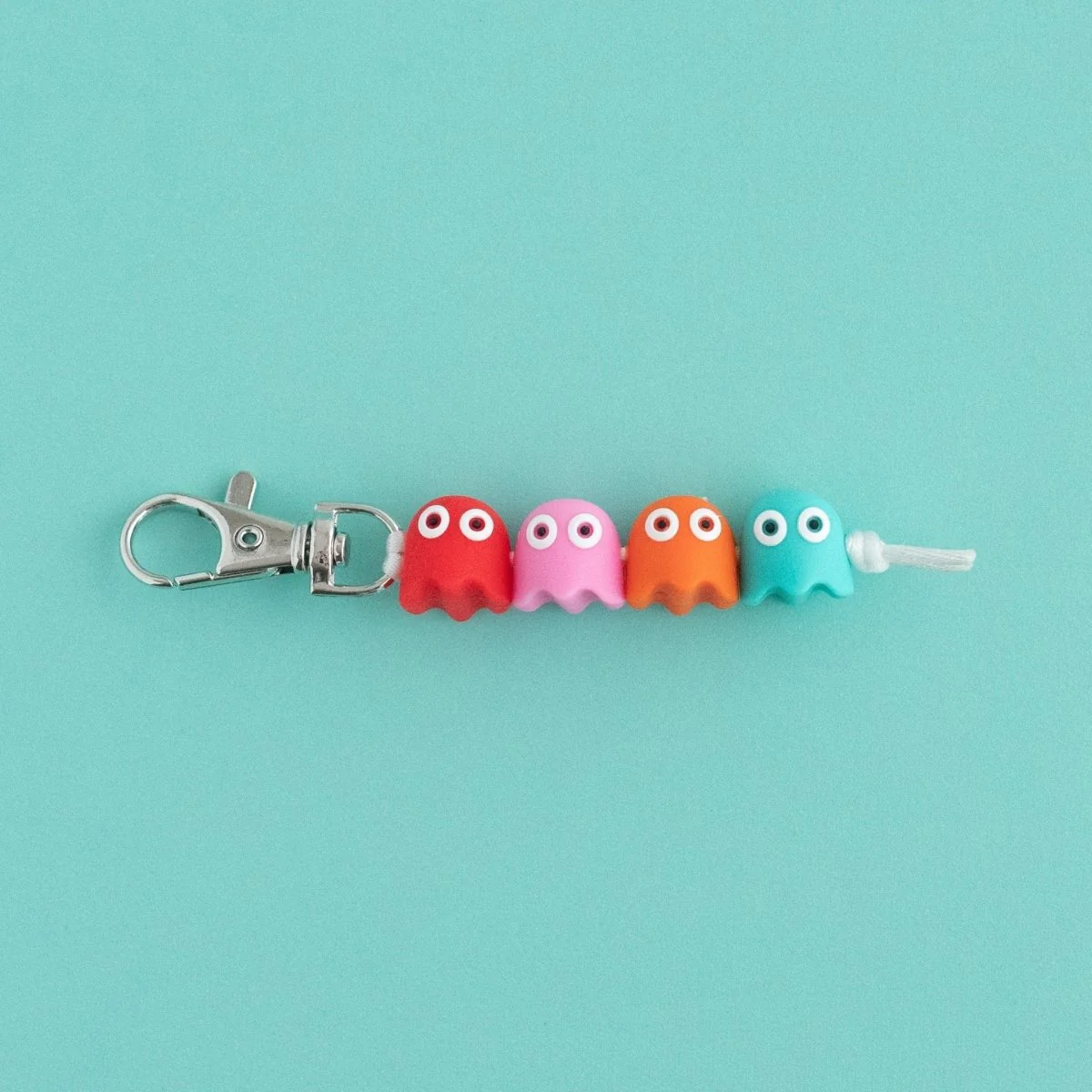 Pac-Man Ghost Silicone Focal Beads - Image 8