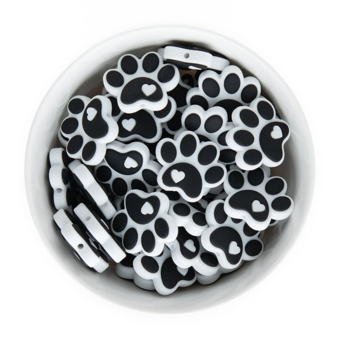 Paw Silicone Focal Beads - Image 4
