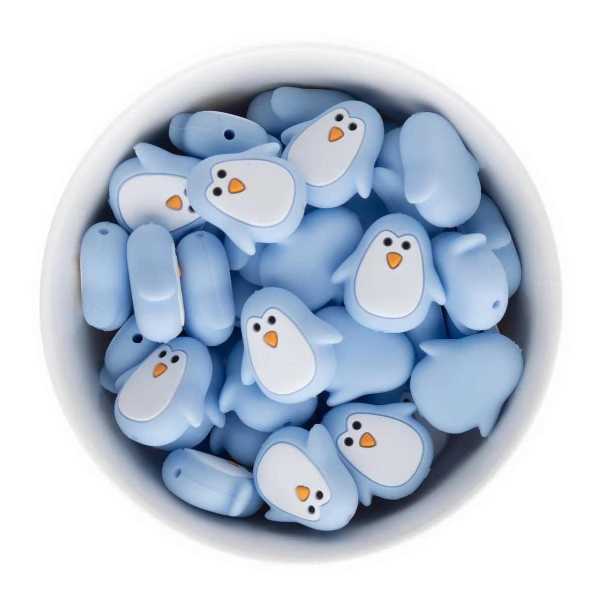 Penguin Silicone Focal Beads - Image 3