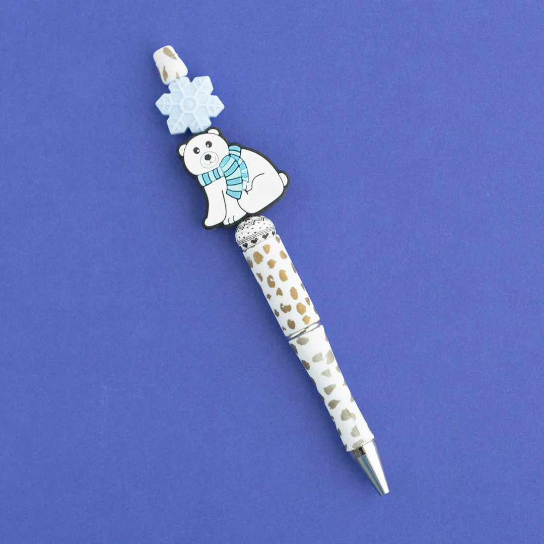 Polar Bear Silicone Focal Beads - Image 4