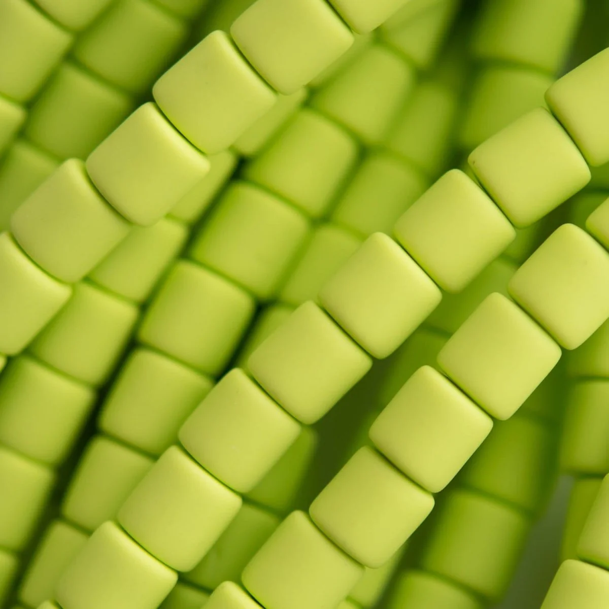 Polymer Clay Cylinder Heishi Bead Strands - Image 3