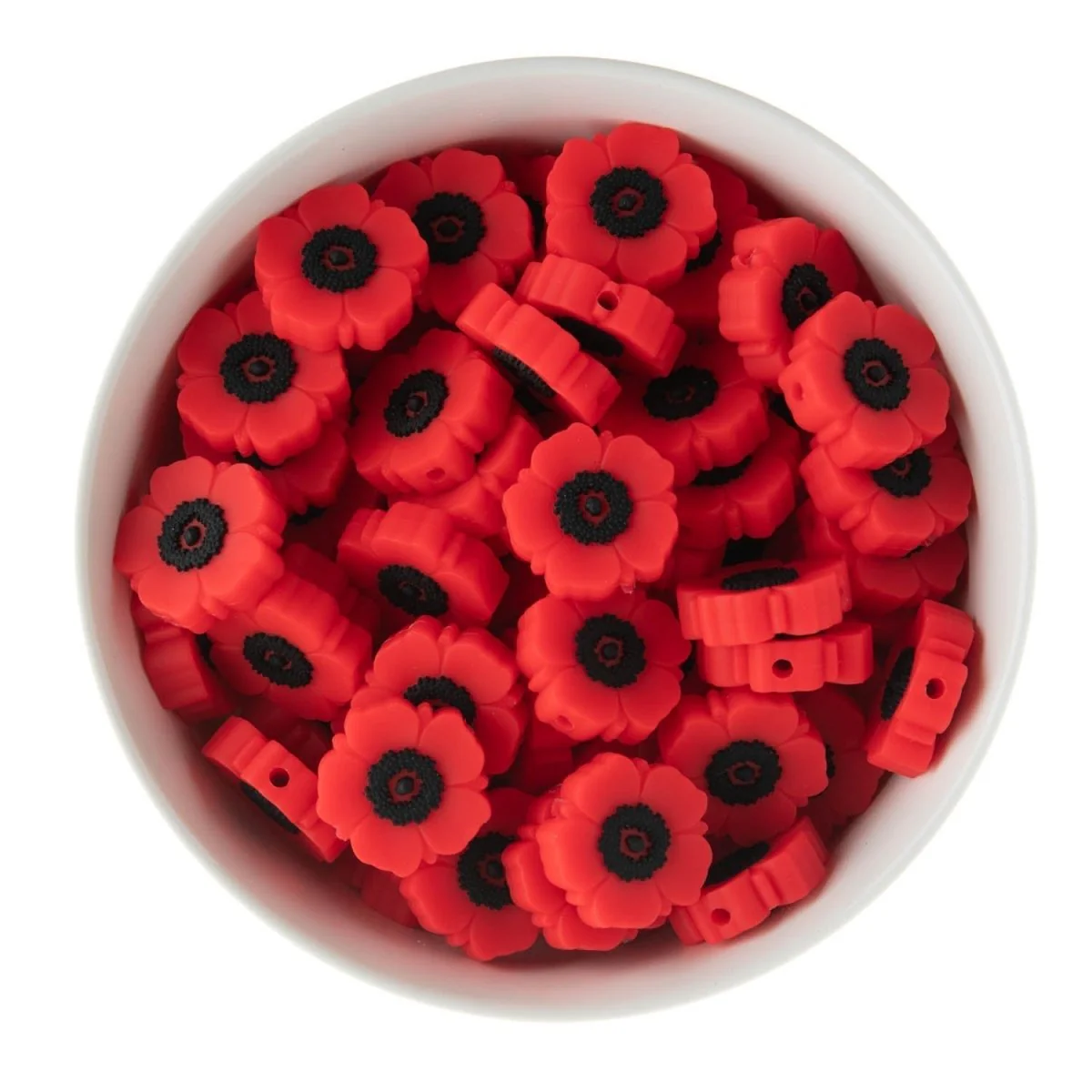 Poppy Silicone Focal Beads - Image 3