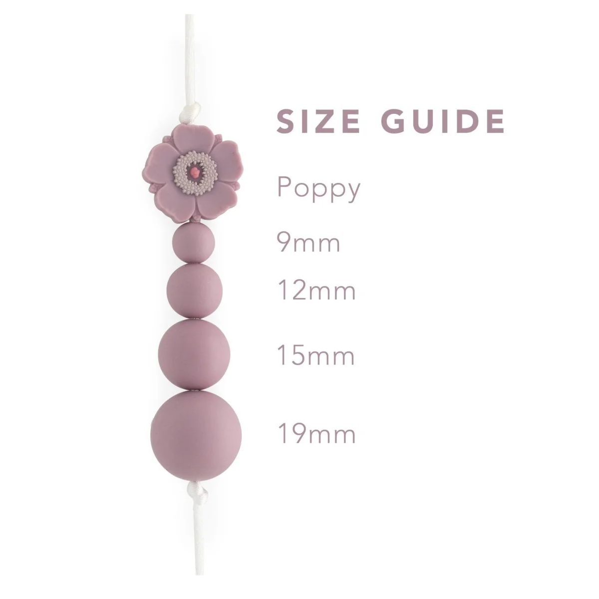 Poppy Silicone Focal Beads - Image 8
