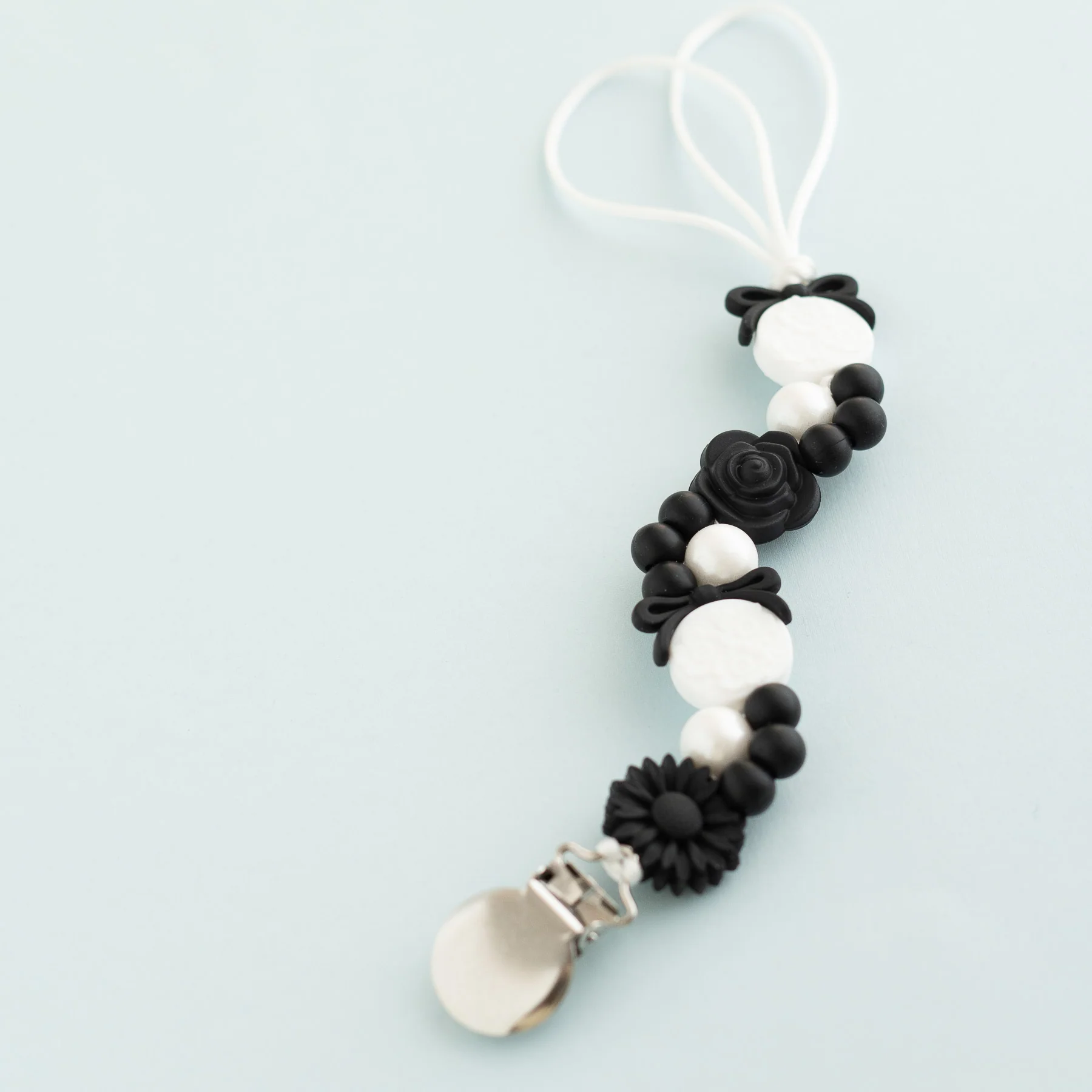 Posh Petal Pacifier Clip
