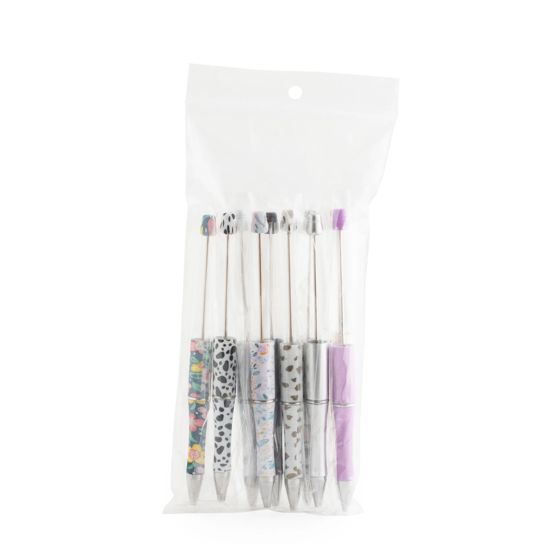 Printed Assorted Beadable Pen Packs