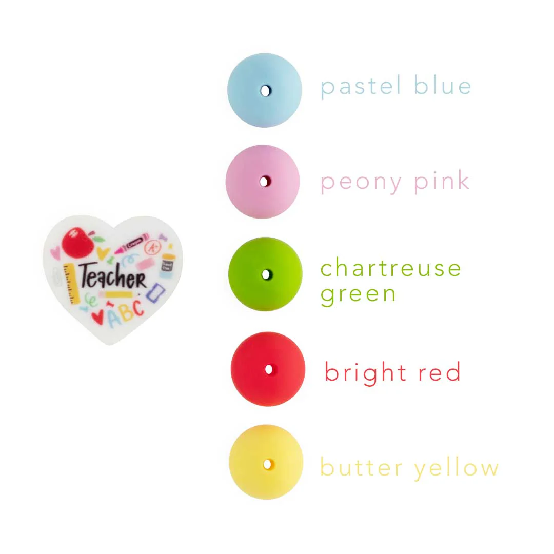 Shapes Silicone Print Beads - Image 10