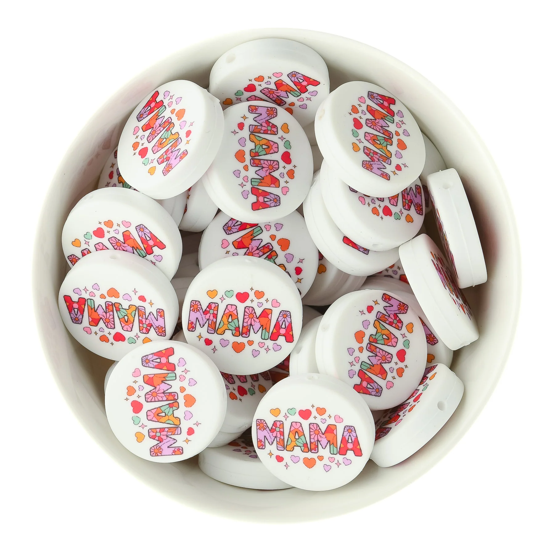 Shapes Silicone Print Beads - Image 2