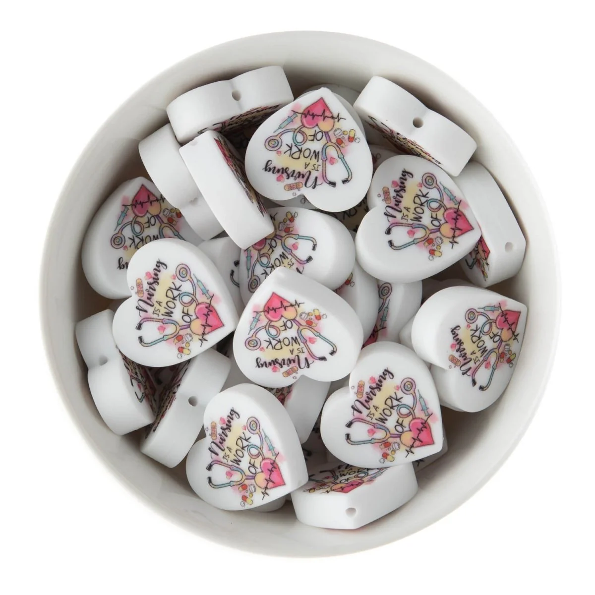 Shapes Silicone Print Beads - Image 4