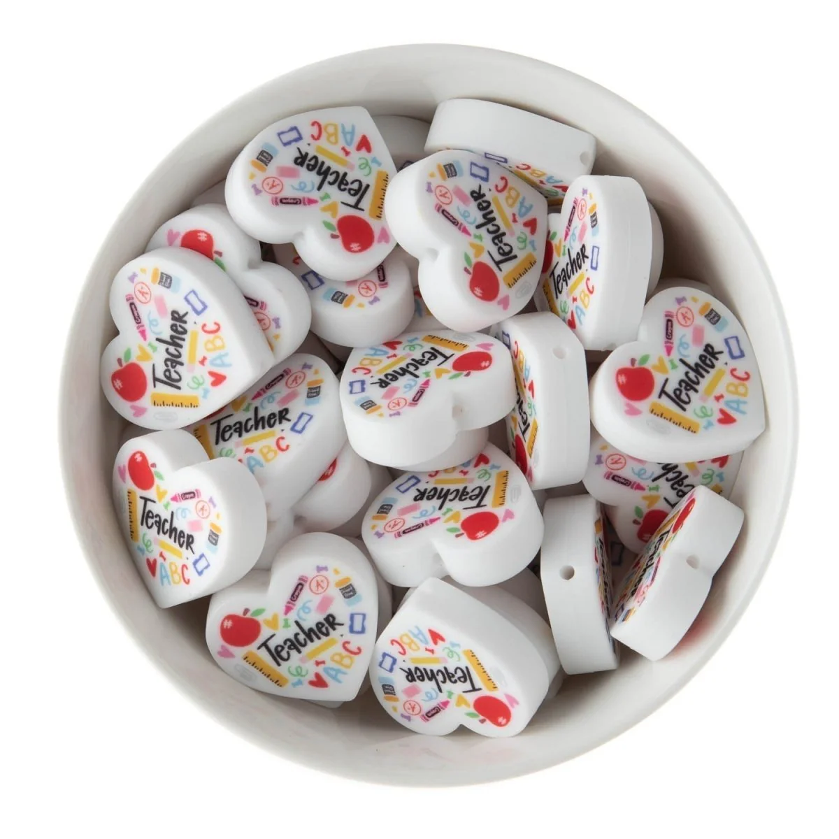 Shapes Silicone Print Beads - Image 5