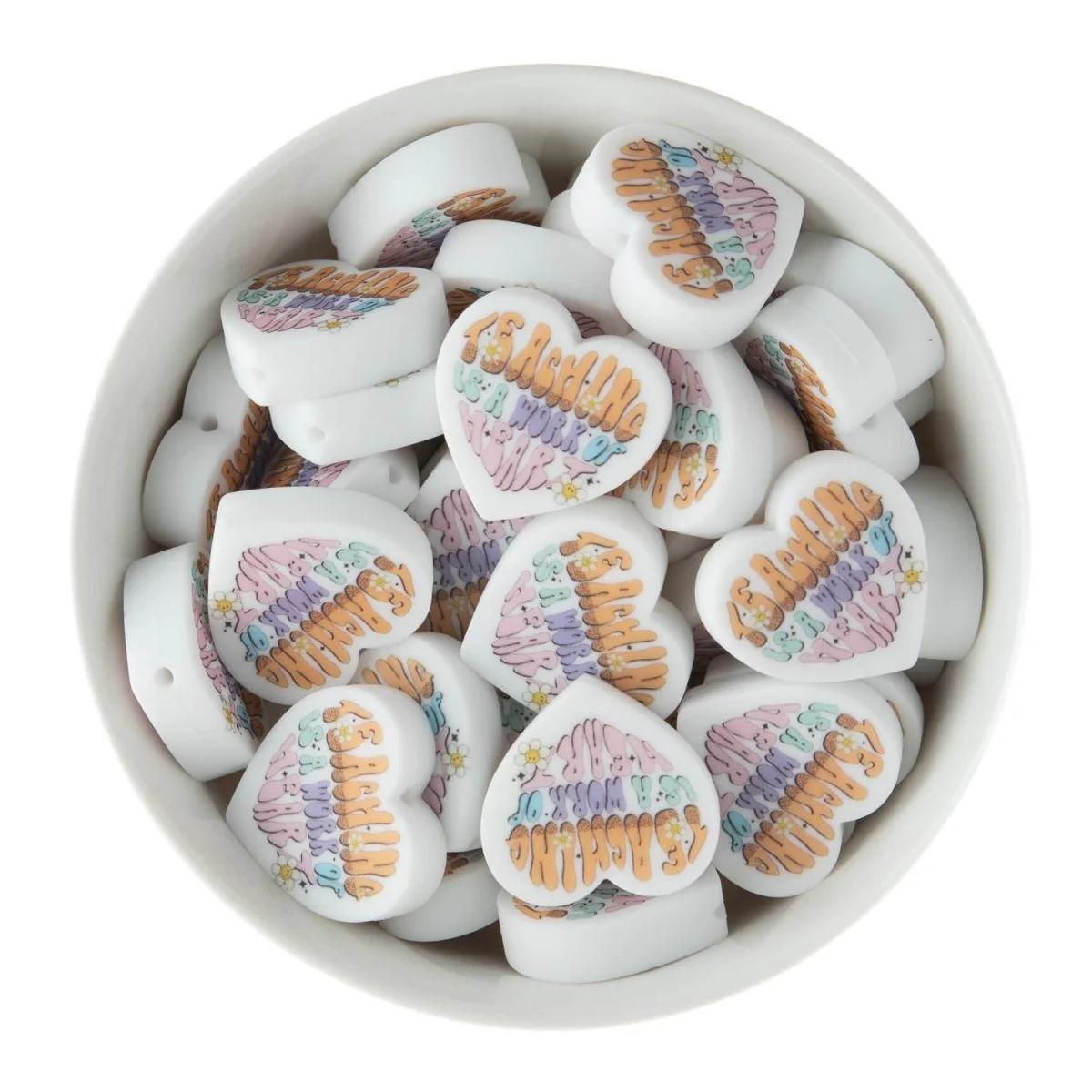 Shapes Silicone Print Beads - Image 6