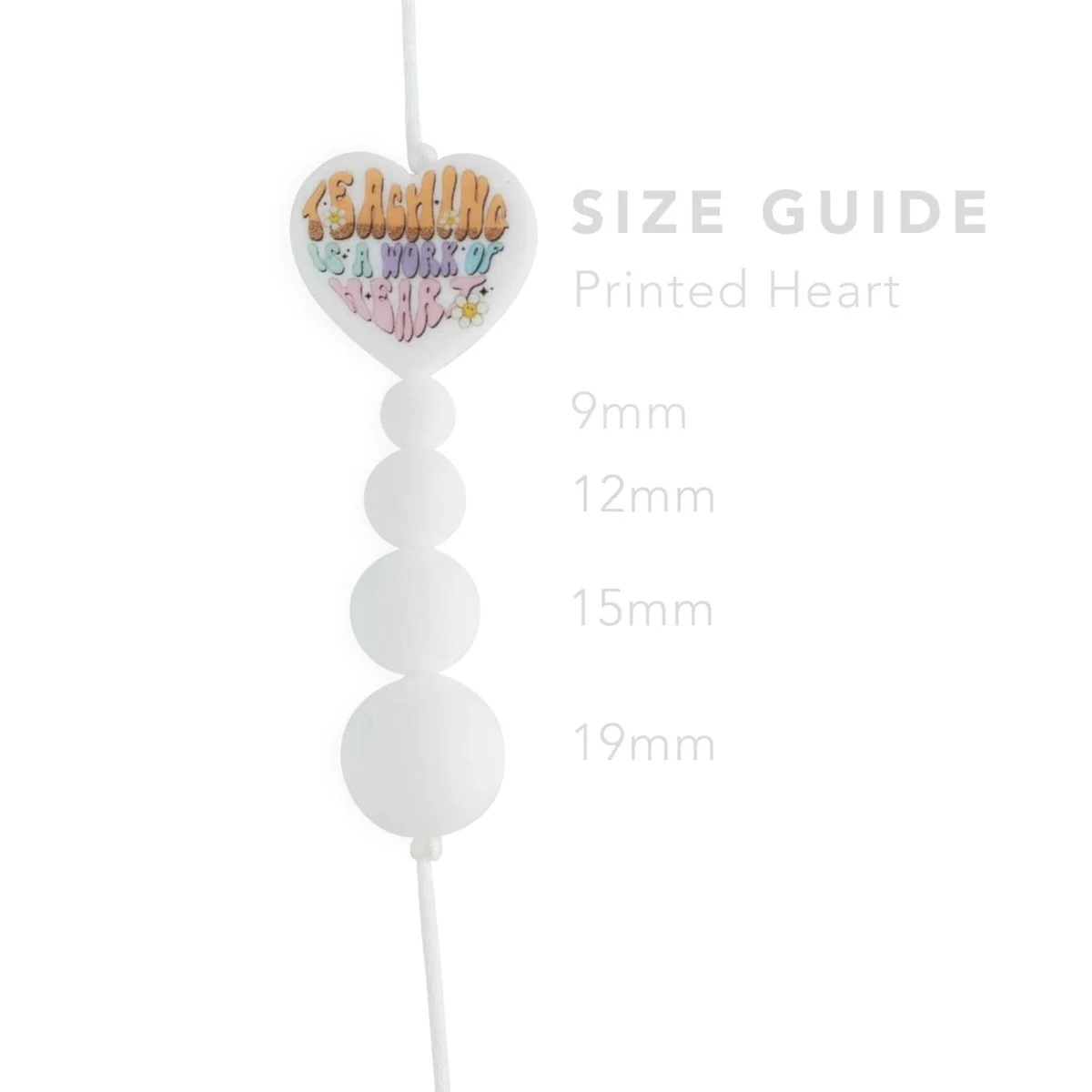 Shapes Silicone Print Beads - Image 8