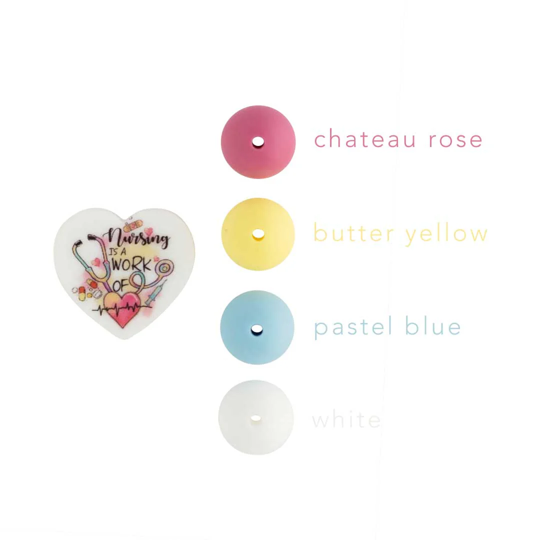 Shapes Silicone Print Beads - Image 9
