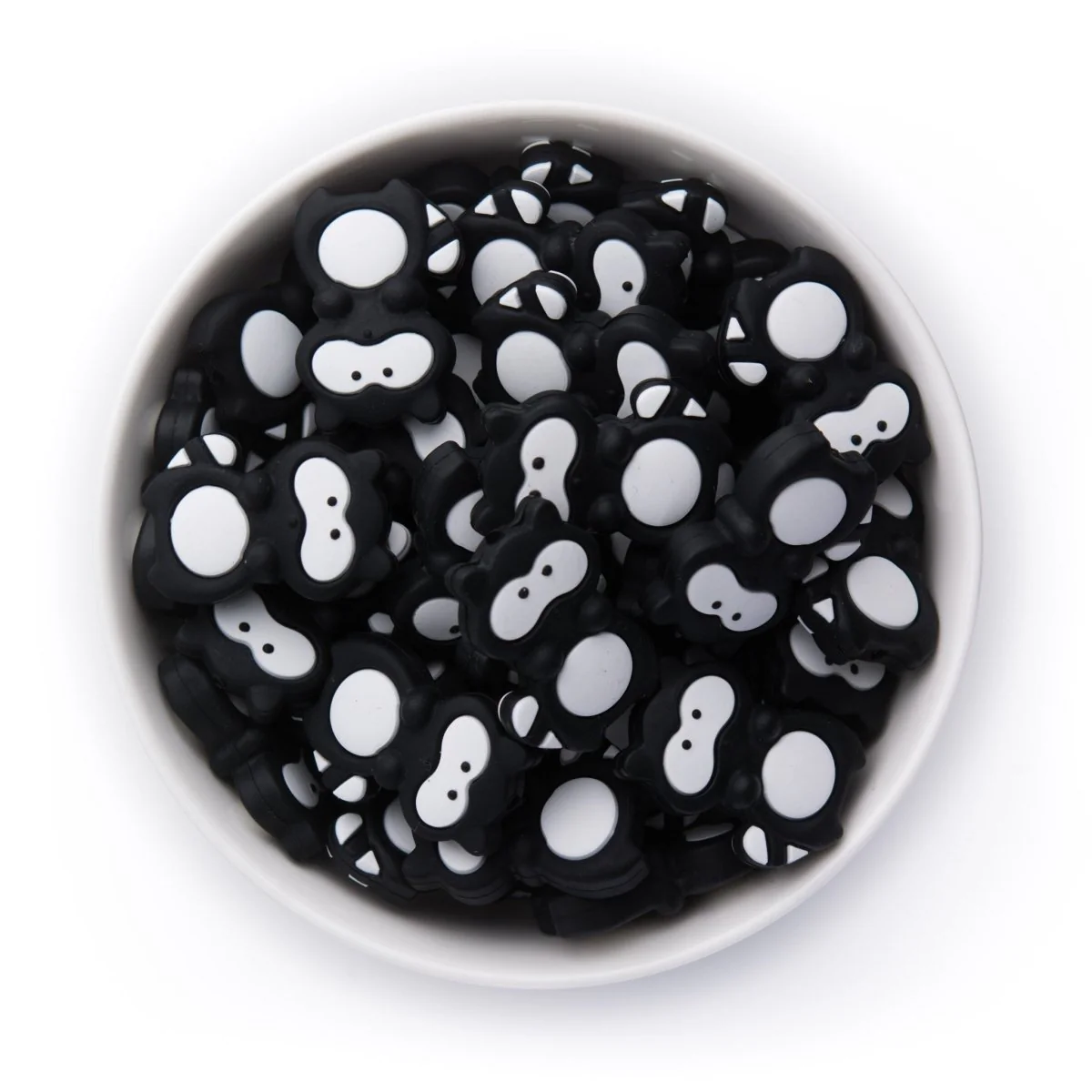 Racoon Silicone Focal Beads