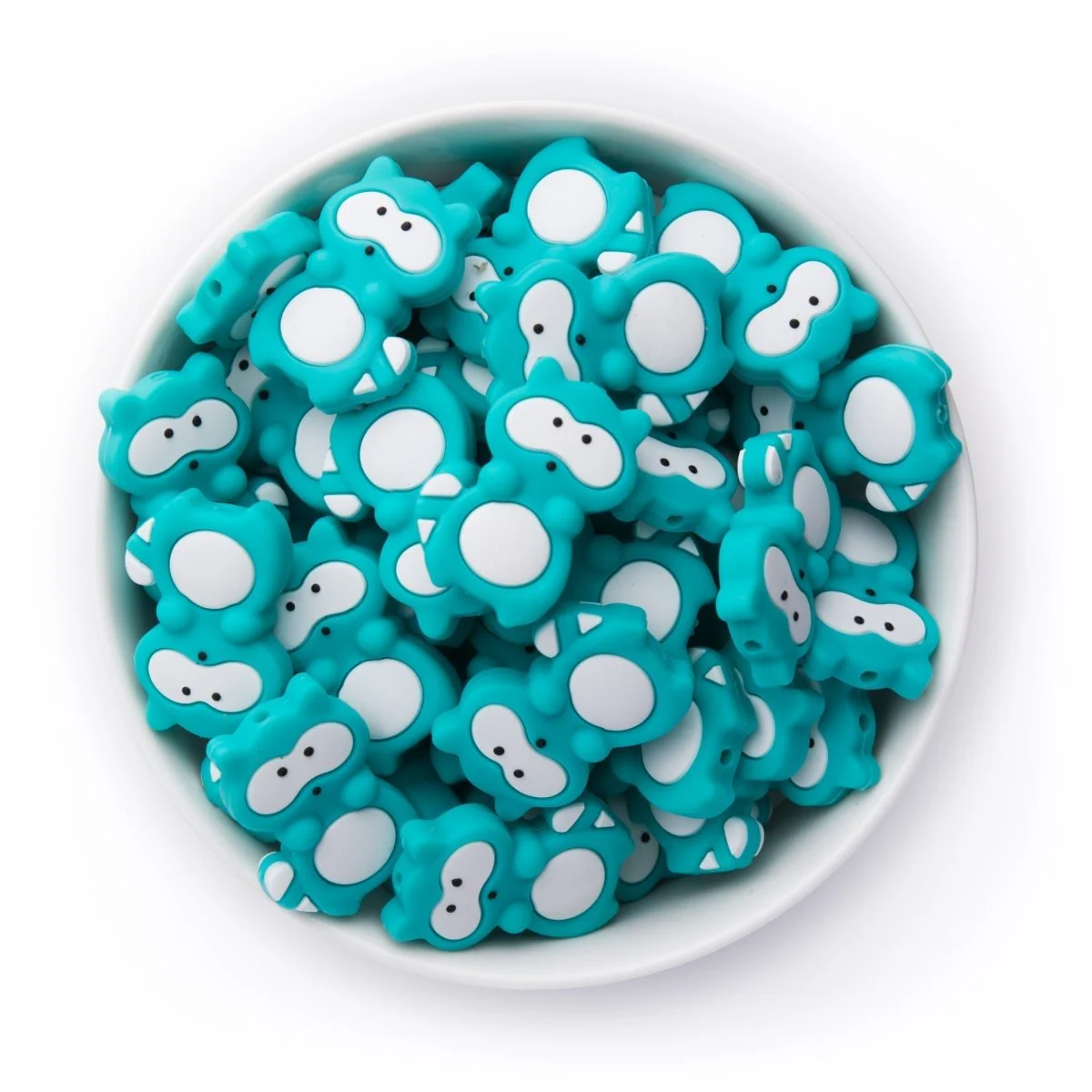 Racoon Silicone Focal Beads - Image 2