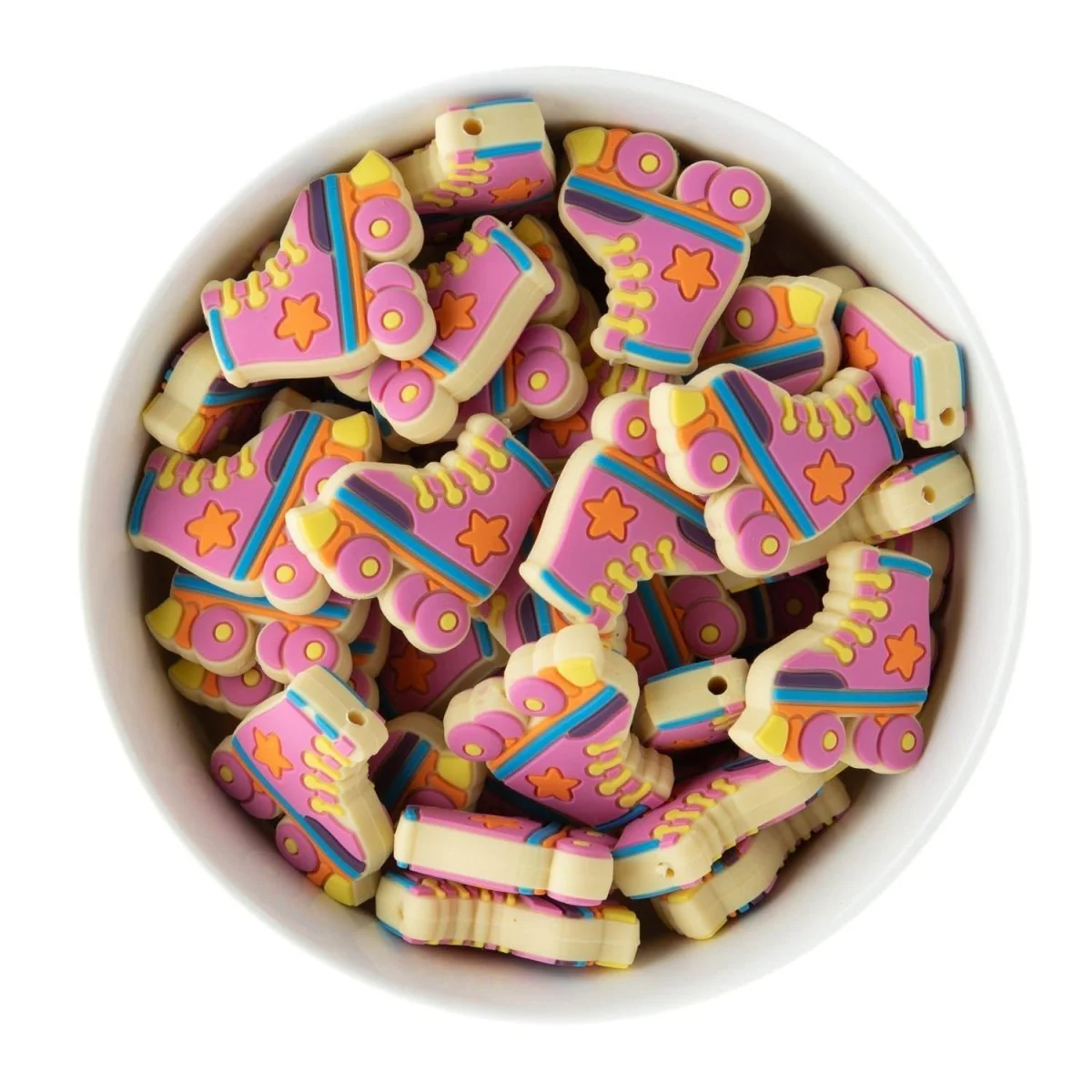 Roller Skate Silicone Focal Beads - Image 2