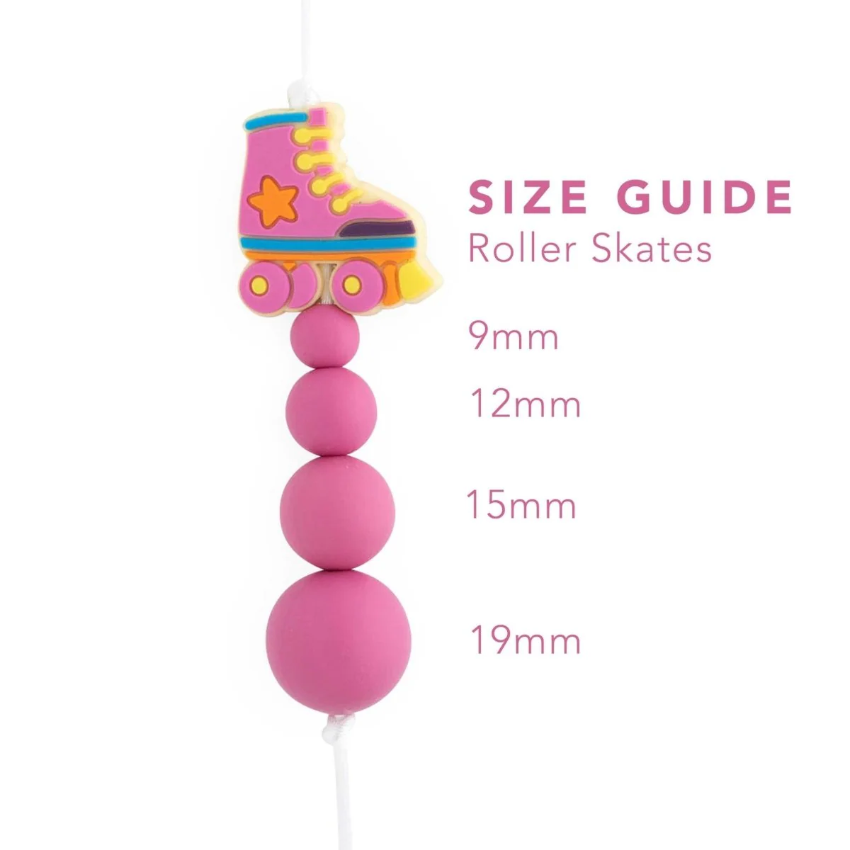 Roller Skate Silicone Focal Beads - Image 4