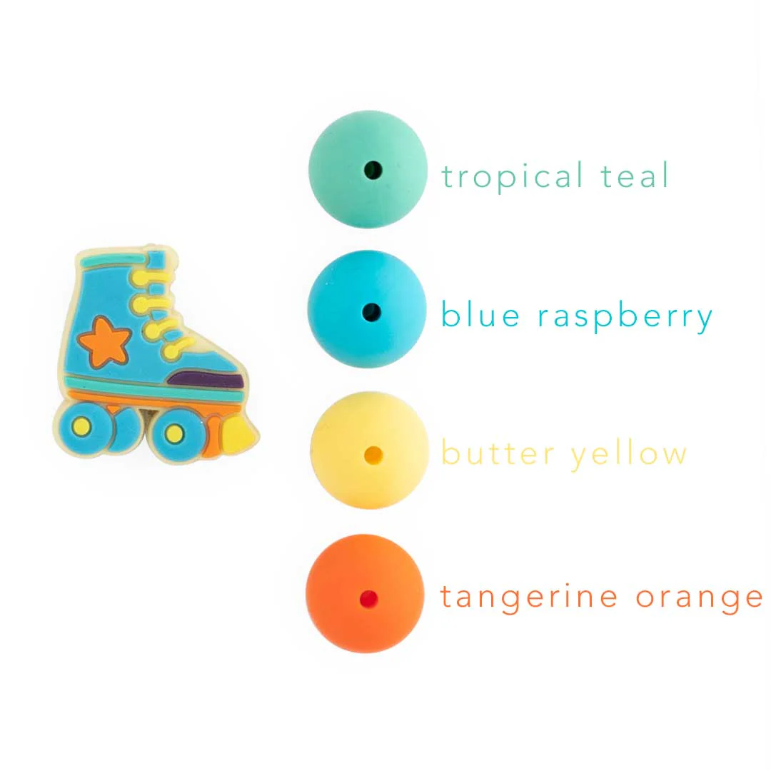 Roller Skate Silicone Focal Beads - Image 6