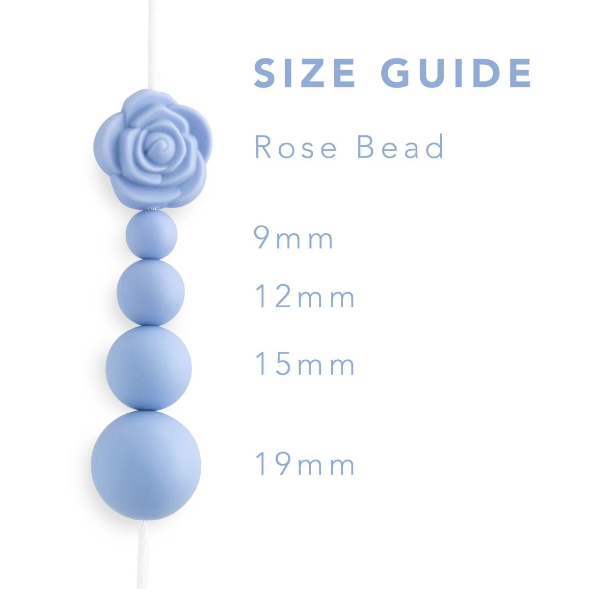 Rose Silicone Focal Beads - Image 9