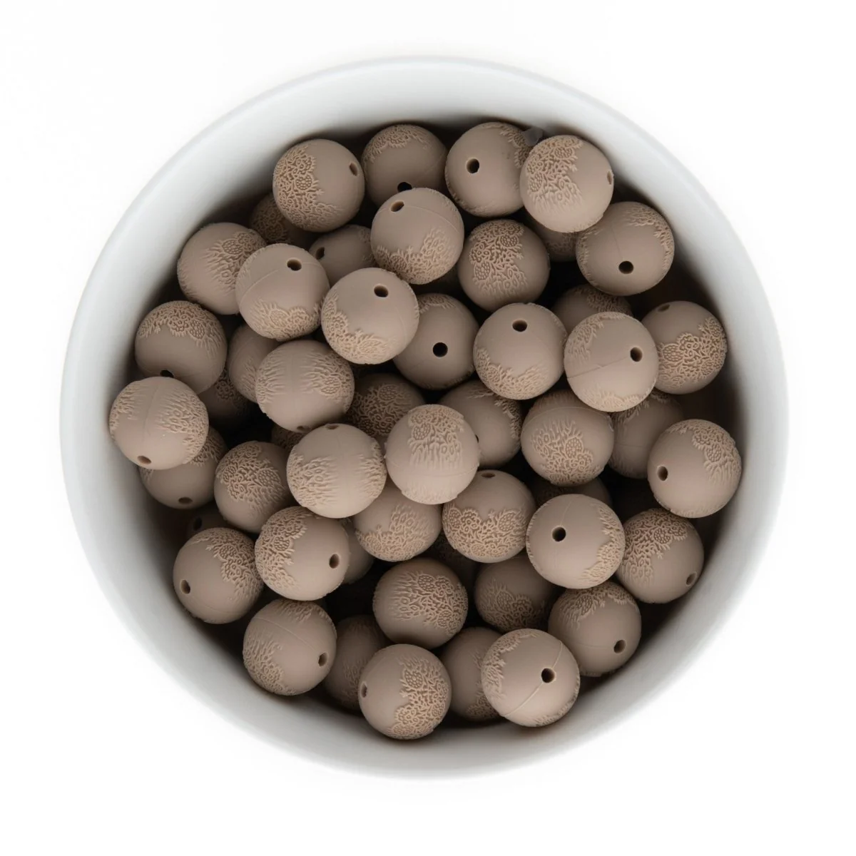 Embossed Silicone Round Beads - Image 10