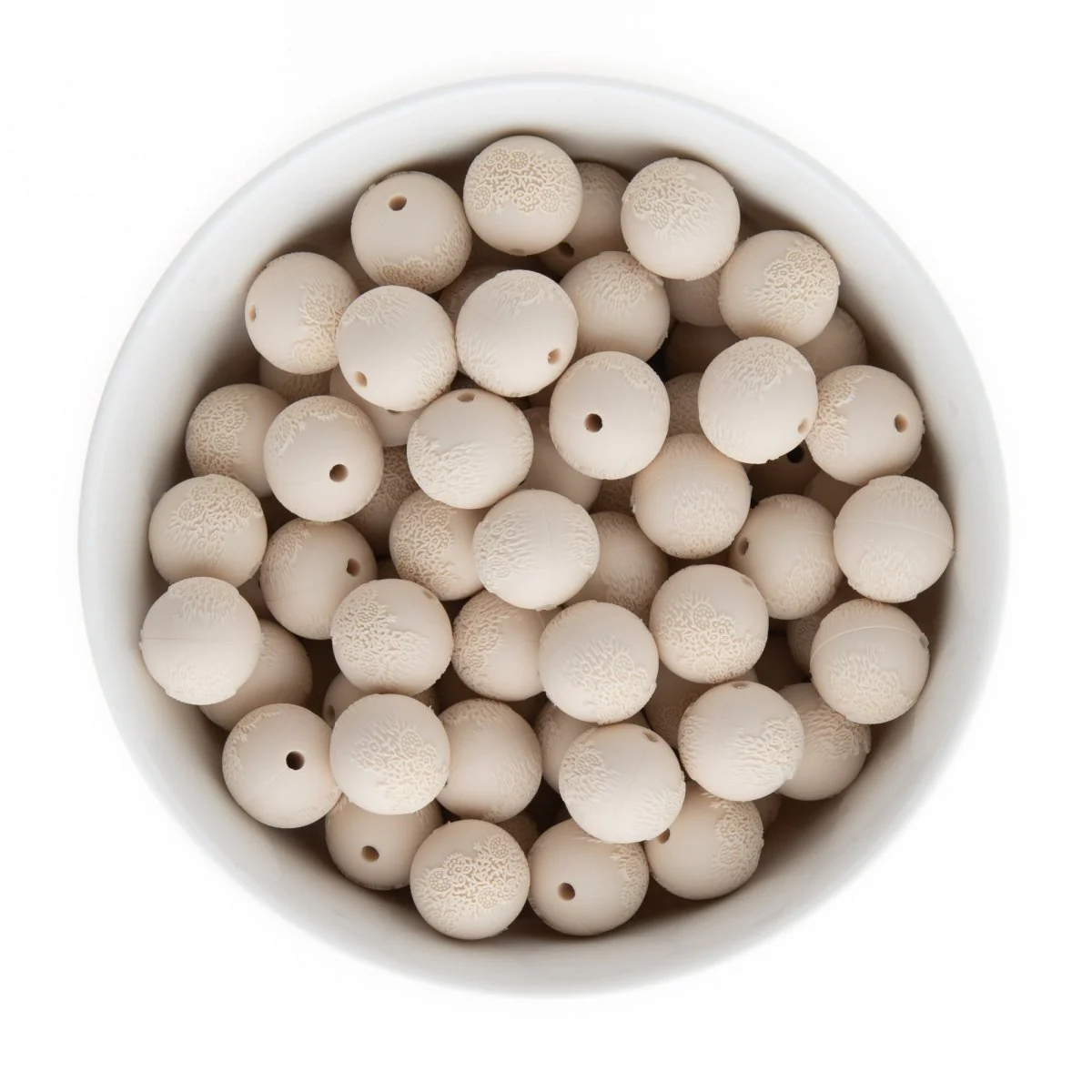 Embossed Silicone Round Beads - Image 13