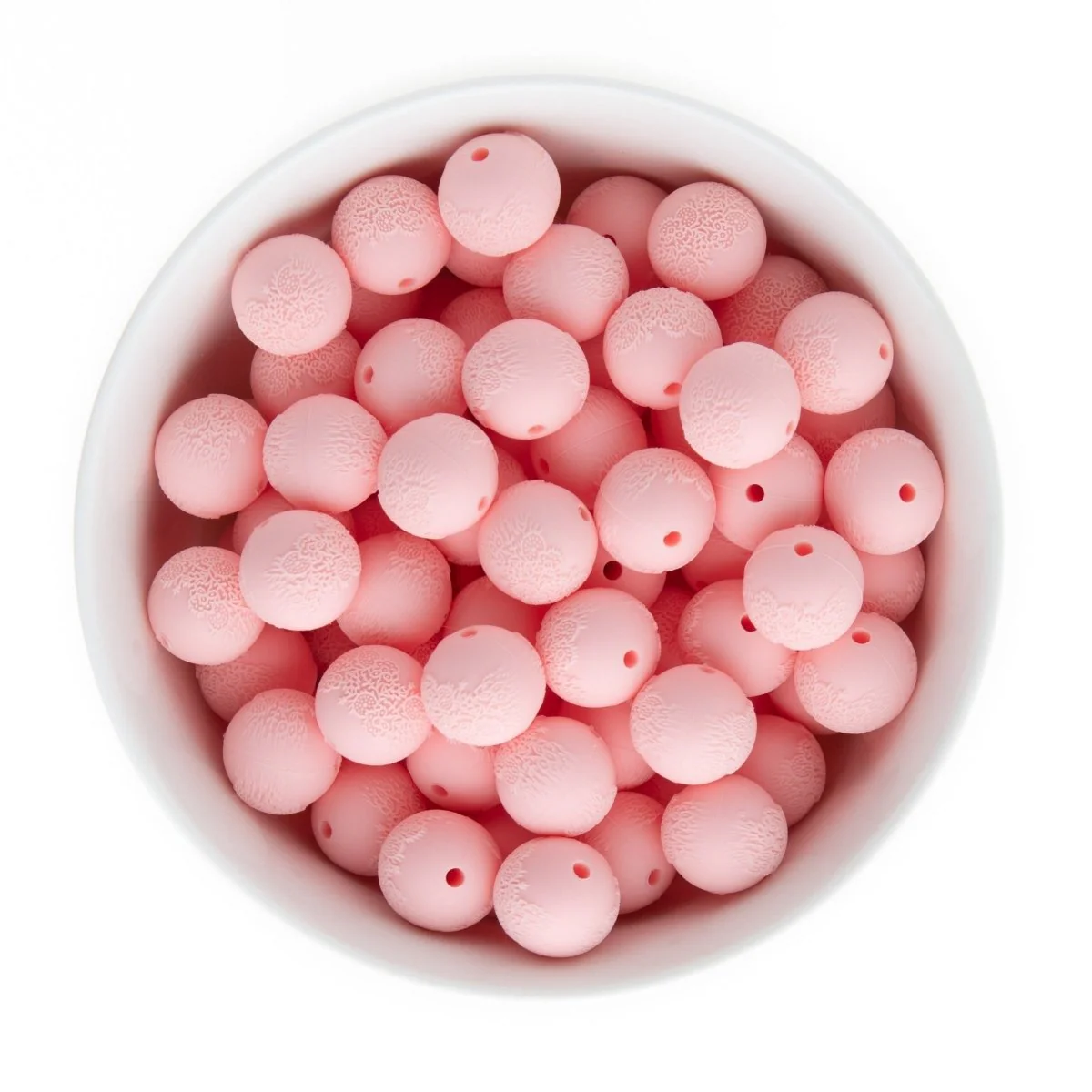 Embossed Silicone Round Beads - Image 17