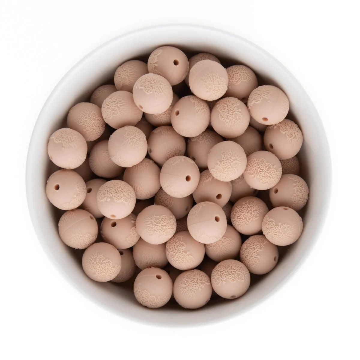 Embossed Silicone Round Beads - Image 9