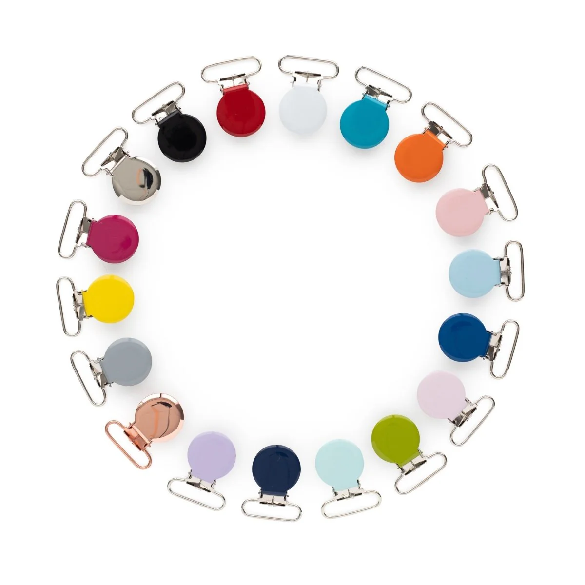 Round Metal Clips