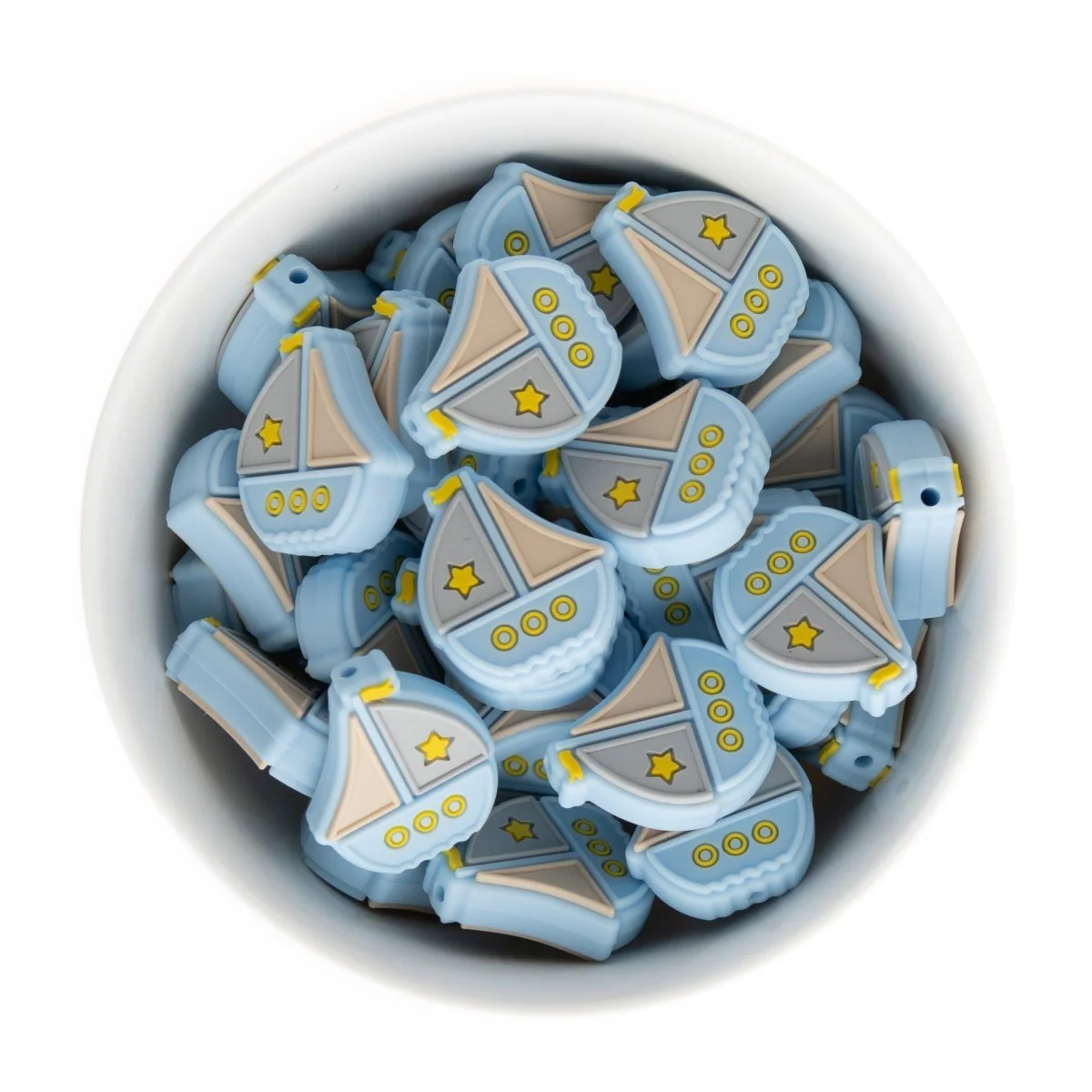 Sailboat Silicone Focal Beads - Image 4
