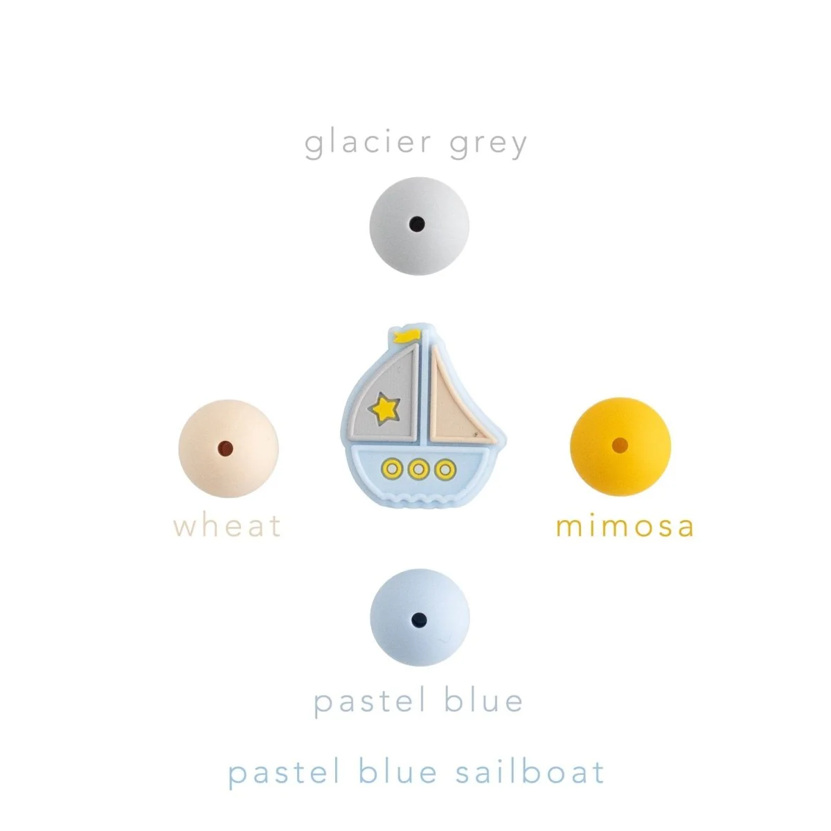 Sailboat Silicone Focal Beads - Image 9