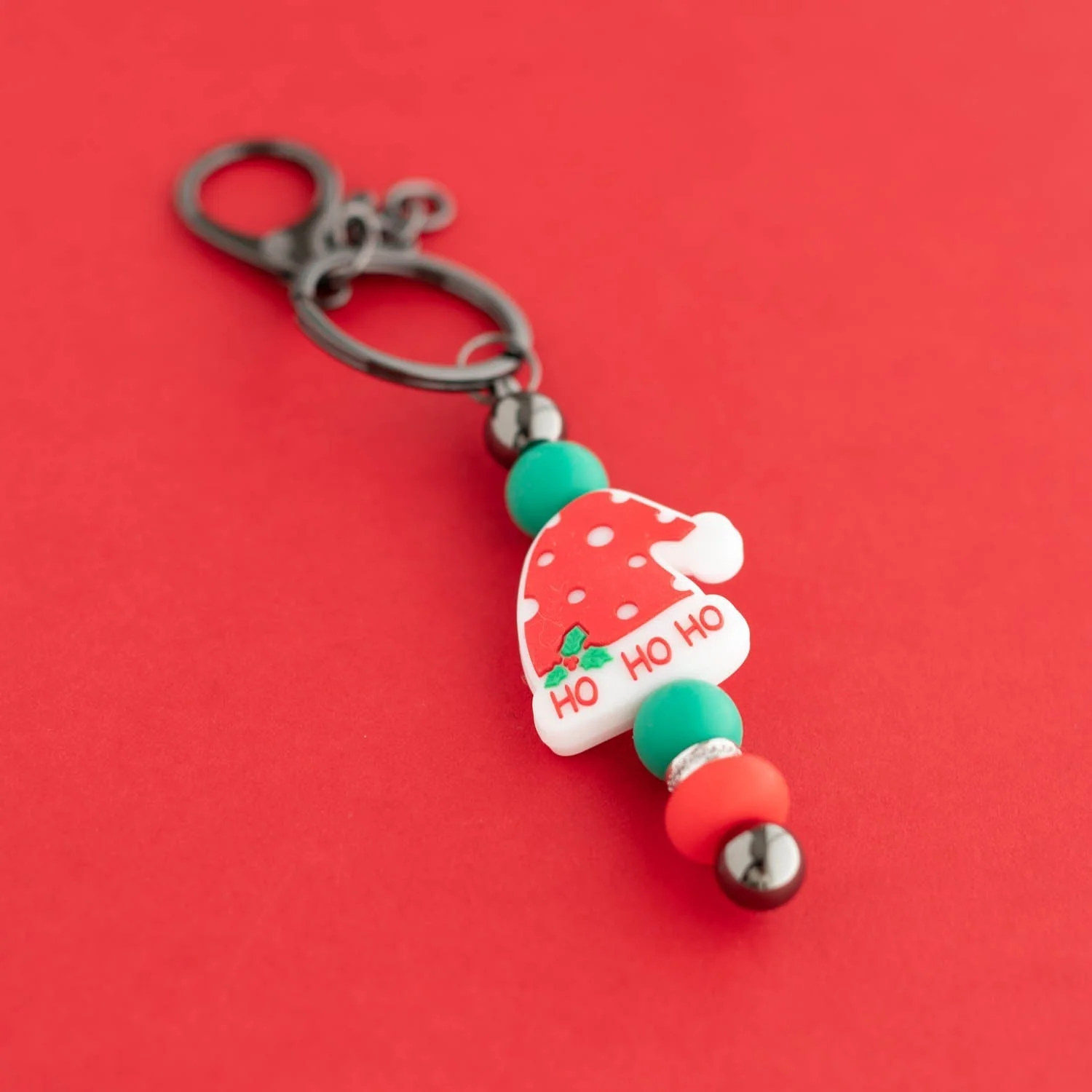 Santa's Hat Silicone Focal Beads - Image 4