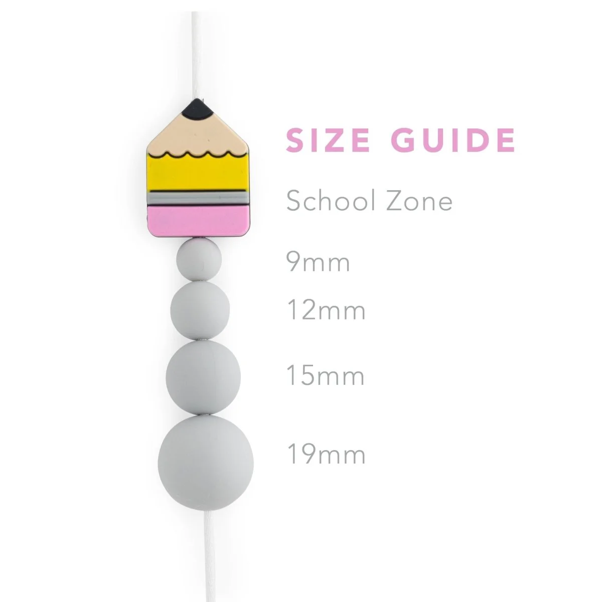 School Zone Silicone Focal Beads - Image 5