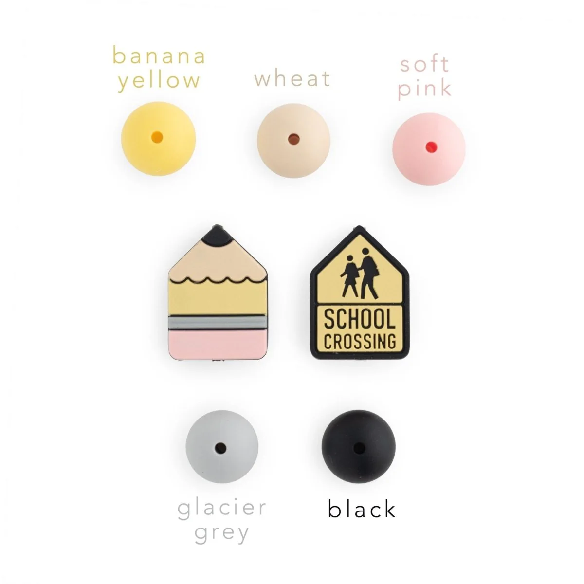 School Zone Silicone Focal Beads - Image 6
