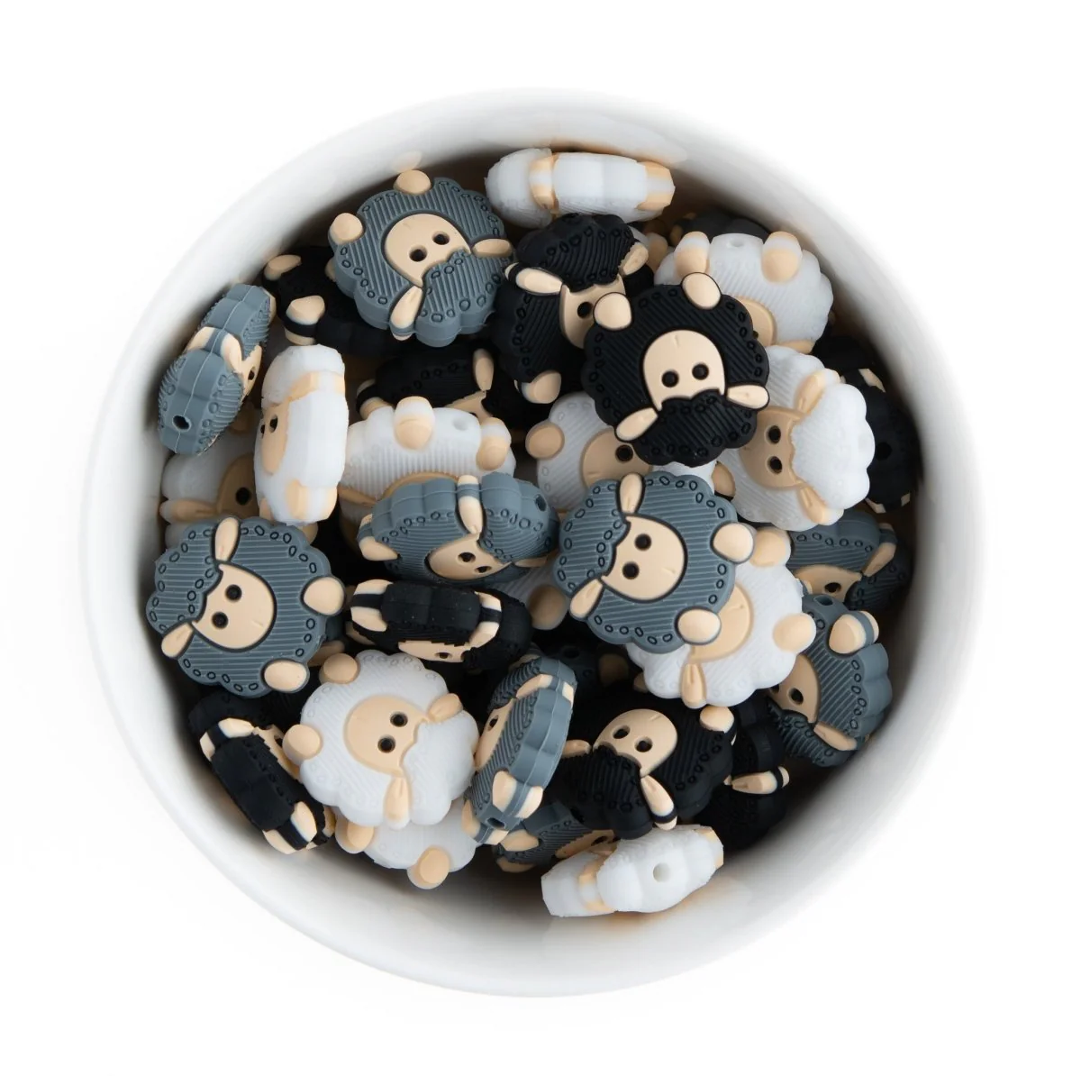 Sheep Silicone Focal Beads