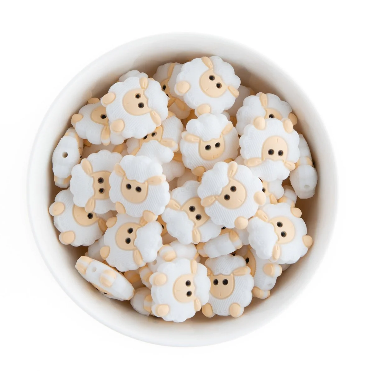Sheep Silicone Focal Beads - Image 3