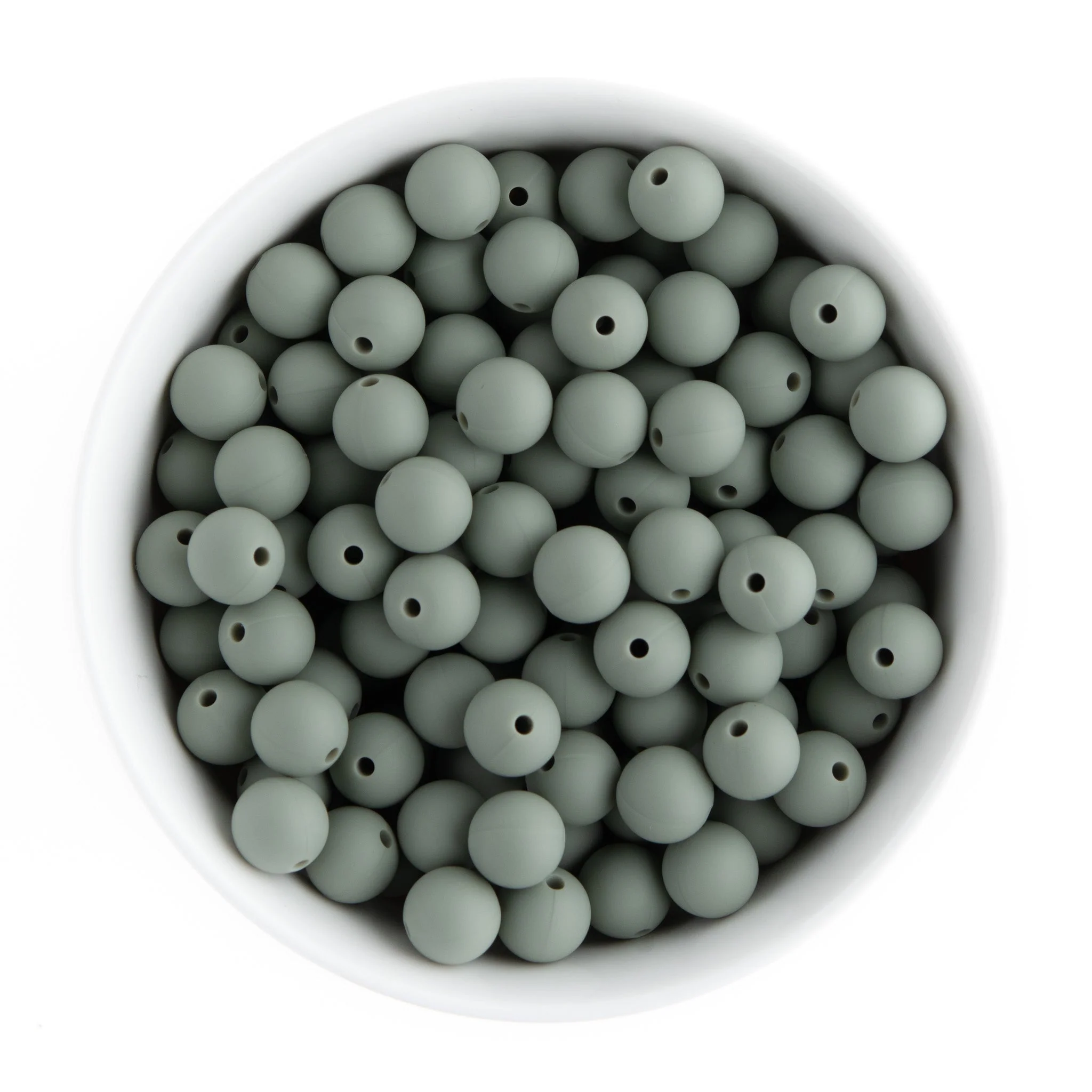 12mm Round Silicone Beads - Image 47