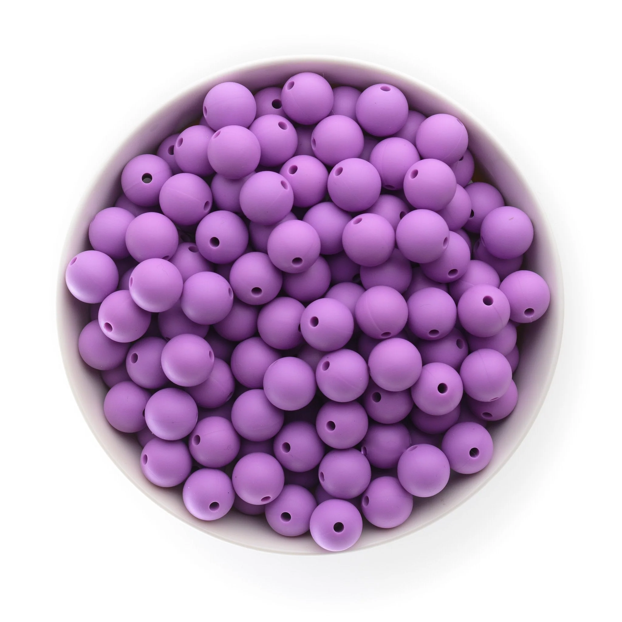 12mm Round Silicone Beads - Image 48